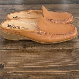 Mephisto Leather Mules